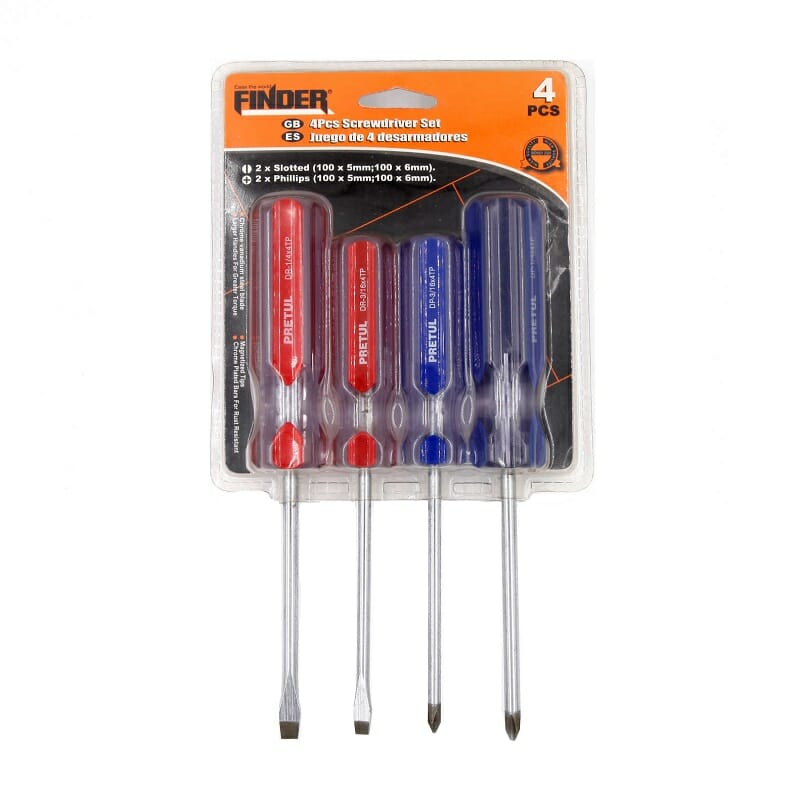 Σετ κατσαβίδια - 4pcs - Finder - 193089 Σετ κατσαβίδια - 4pcs - Finder - 193089